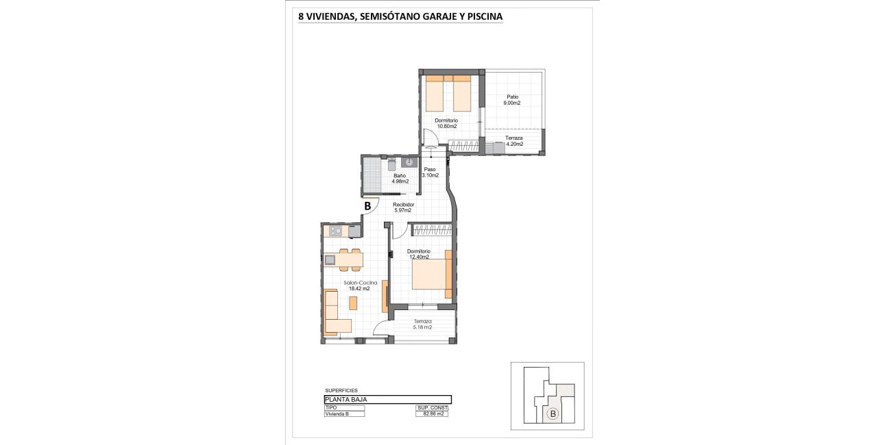 New Build - Apartment / flat -
San Pedro del Pinatar - Lo Pagan
