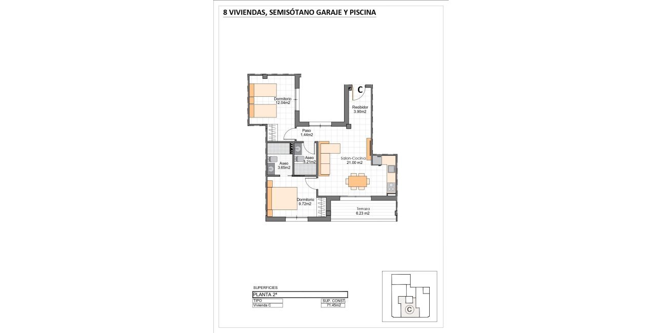New Build - Penthouse -
San Pedro del Pinatar - Lo Pagan