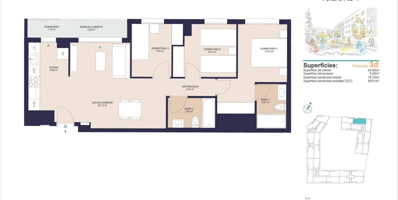 New Build - Apartment / flat -
Alicante - San Agustín