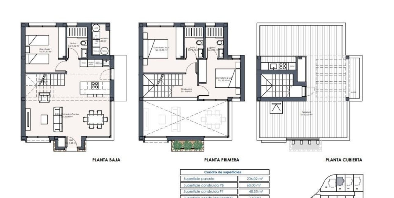 Obra nueva - Villa -
Los Montesinos - La Herrada
