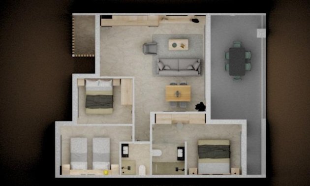 New Build - Bungalow -
Pilar de la Horadada - Playa de las Higuericas