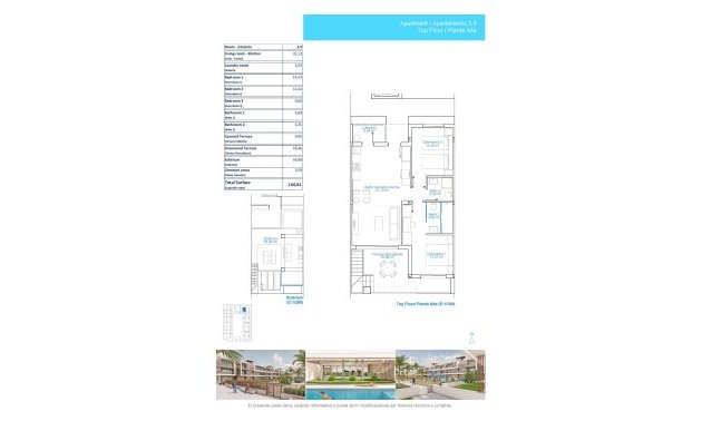 Rynek pierwotny - Penthouse -
Pilar de la Horadada - Playa de las Higuericas