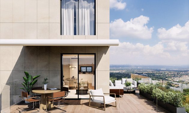 New Build - Apartment / flat -
Villajoyosa - Cala de Finestrat