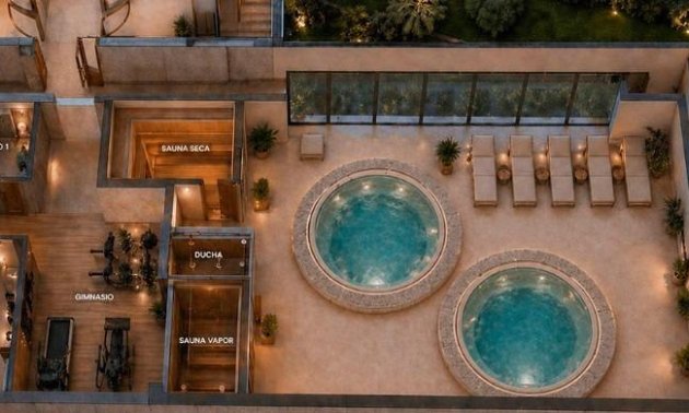 New Build - Apartment / flat -
Villajoyosa - Cala de Finestrat