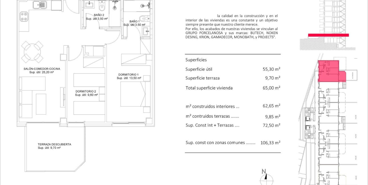 New Build - Apartment / flat -
Villajoyosa - Cala de Finestrat