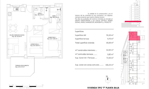 New Build - Apartment / flat -
Villajoyosa - Cala de Finestrat