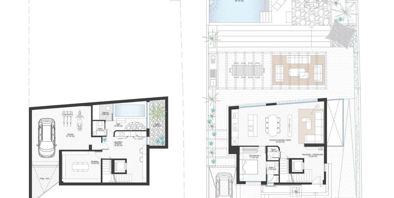 New Build - Villa -
Cabo de Palos - Cala Flores