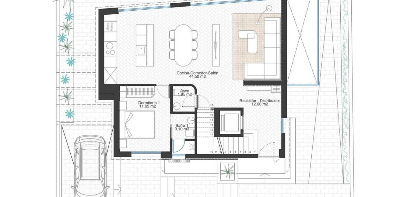 New Build - Villa -
Cabo de Palos - Cala Flores