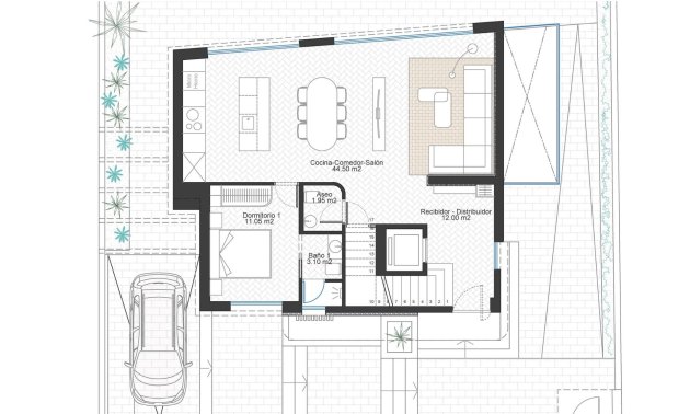 New Build - Villa -
Cabo de Palos - Cala Flores