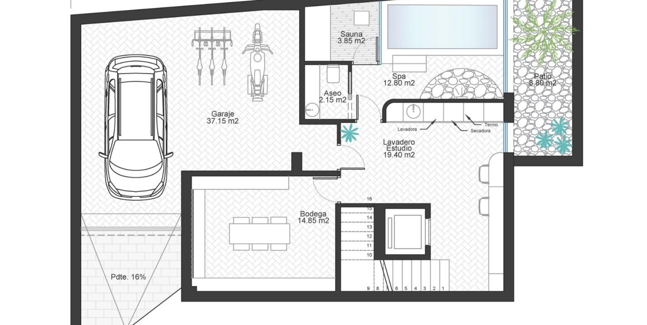 New Build - Villa -
Cabo de Palos - Cala Flores