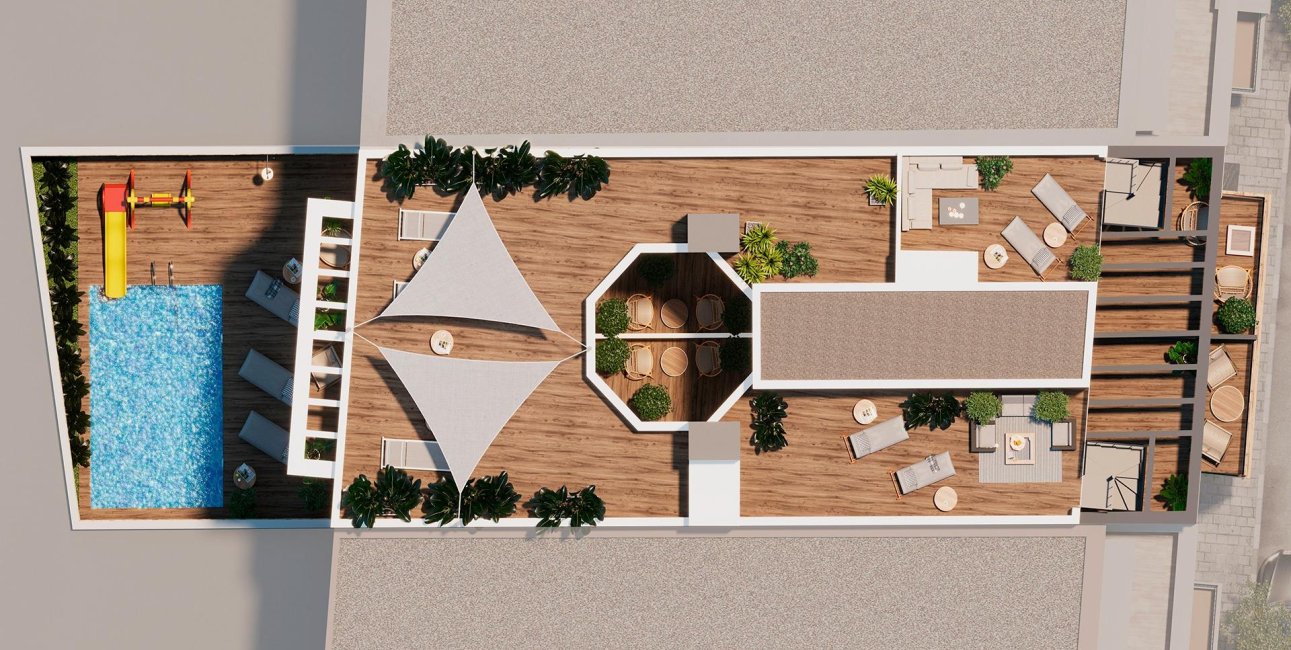New Build - Apartment / flat -
Torrevieja - Playa del Cura
