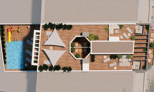 New Build - Apartment / flat -
Torrevieja - Playa del Cura