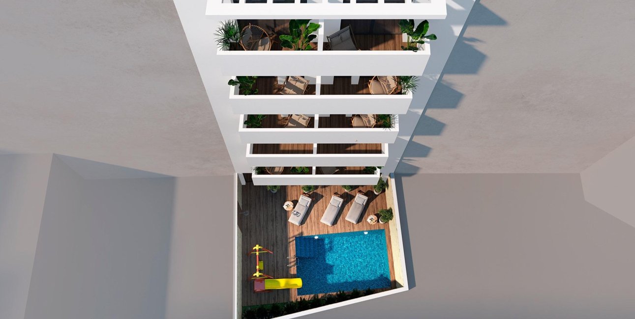 New Build - Apartment / flat -
Torrevieja - Playa del Cura