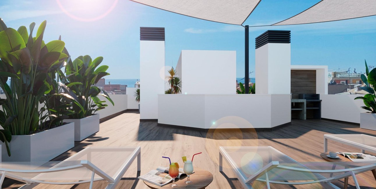 New Build - Apartment / flat -
Torrevieja - Playa del Cura