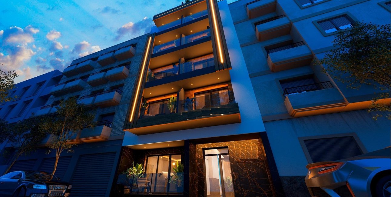 New Build - Apartment / flat -
Torrevieja - Playa del Cura