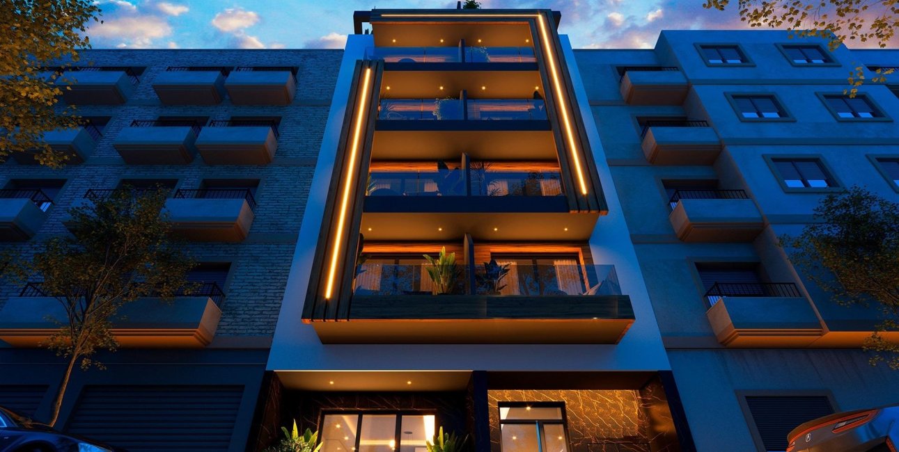 New Build - Apartment / flat -
Torrevieja - Playa del Cura