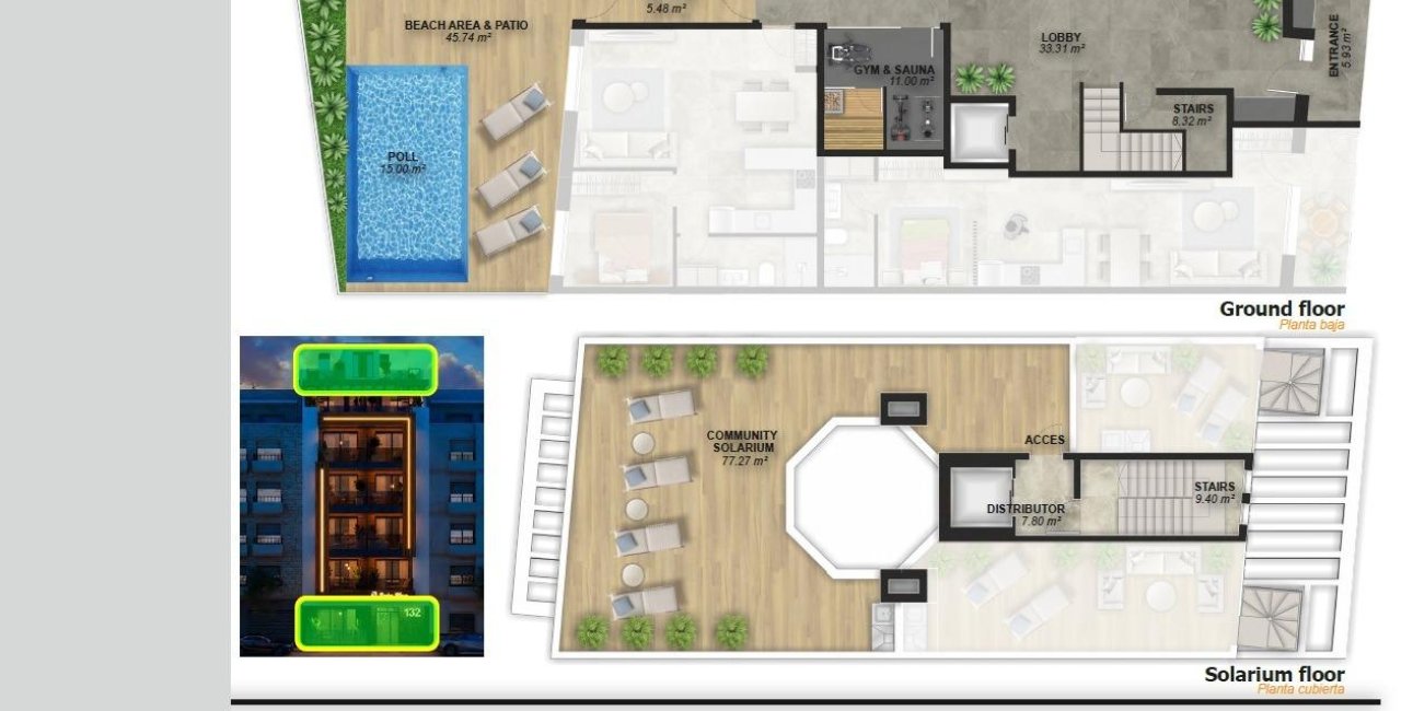New Build - Apartment / flat -
Torrevieja - Playa del Cura