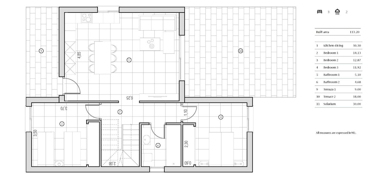 New Build - Villa -
Algorfa - La Finca Golf