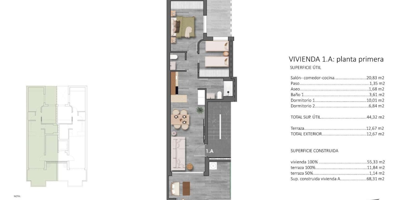 New Build - Apartment / flat -
Pilar de la Horadada - Torre De La Horadada