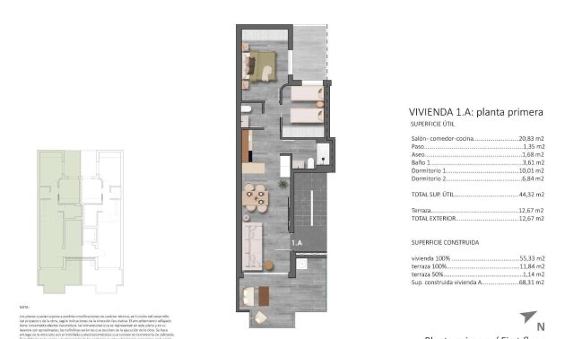 New Build - Apartment / flat -
Pilar de la Horadada - Torre De La Horadada