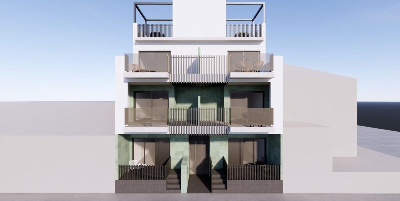 New Build - Apartment / flat -
Pilar de la Horadada - Torre De La Horadada