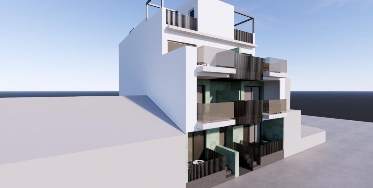 New Build - Apartment / flat -
Pilar de la Horadada - Torre De La Horadada