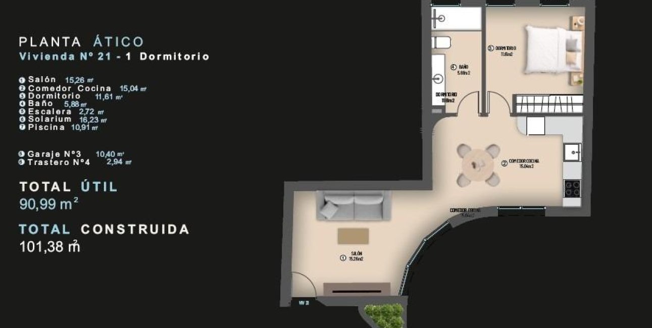 New Build - Penthouse -
Torrevieja - Centro