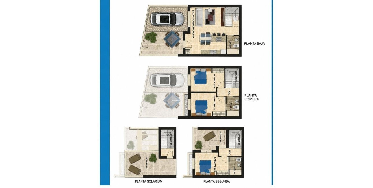 Resale - Townhouse -
Orihuela Costa - Las Filipinas