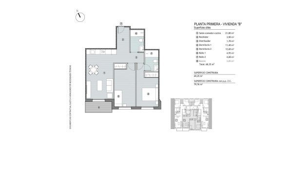 New Build - Apartment / flat -
Puerto de Mazarron - Playa del Puerto