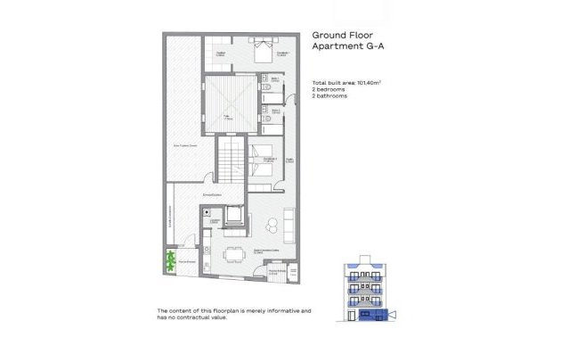 New Build - Apartment / flat -
Torrevieja - Centro