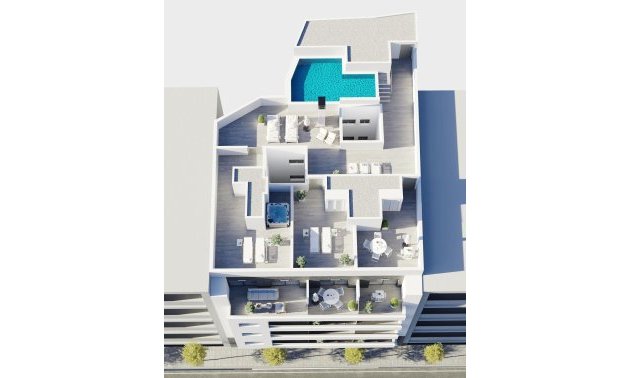 Obra nueva - Ático -
Torrevieja - Centro