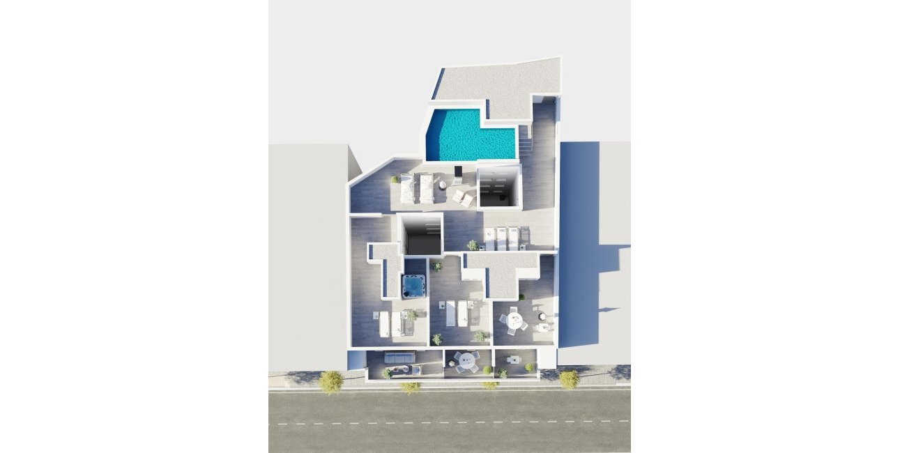 Obra nueva - Apartamento / piso -
Torrevieja - Centro
