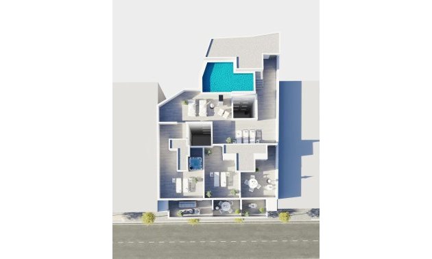 Obra nueva - Apartamento / piso -
Torrevieja - Centro