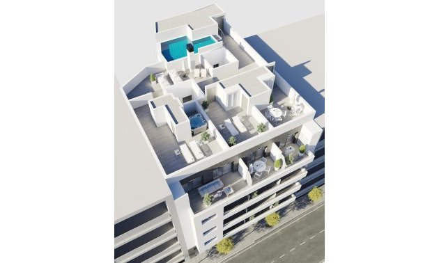Obra nueva - Apartamento / piso -
Torrevieja - Centro