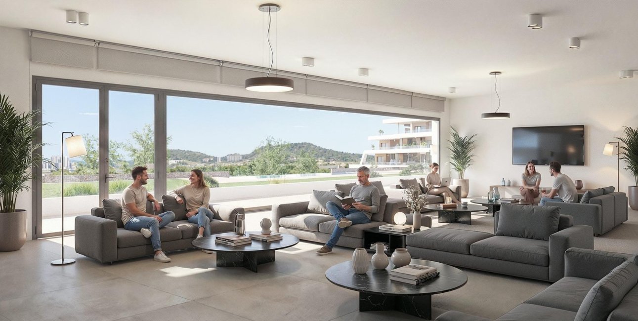 New Build - Apartment / flat -
Finestrat - Balcón De Finestrat