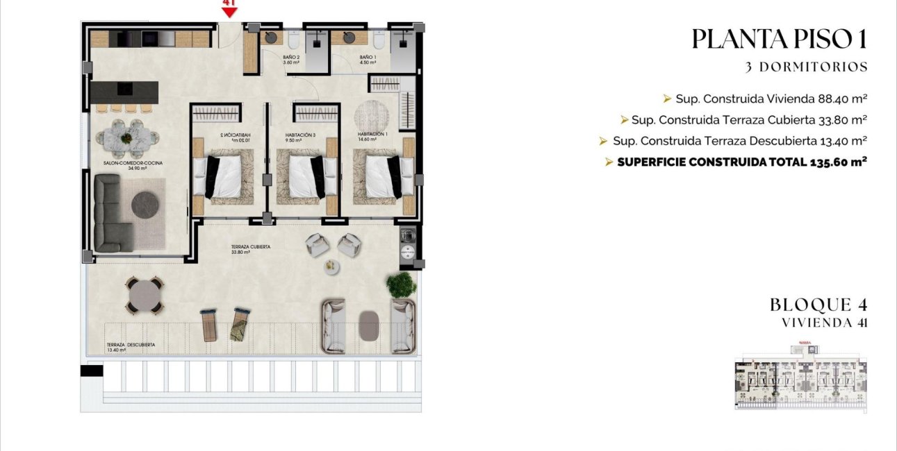 New Build - Apartment / flat -
Finestrat - Balcón De Finestrat