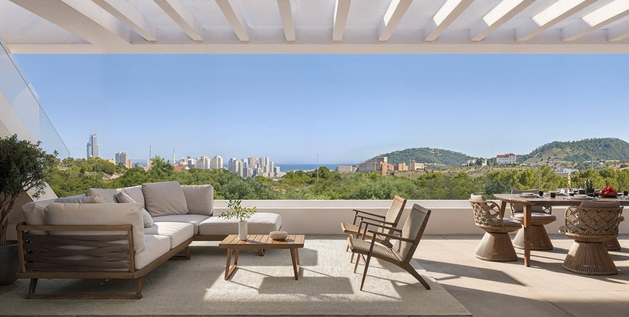New Build - Apartment / flat -
Finestrat - Balcón De Finestrat
