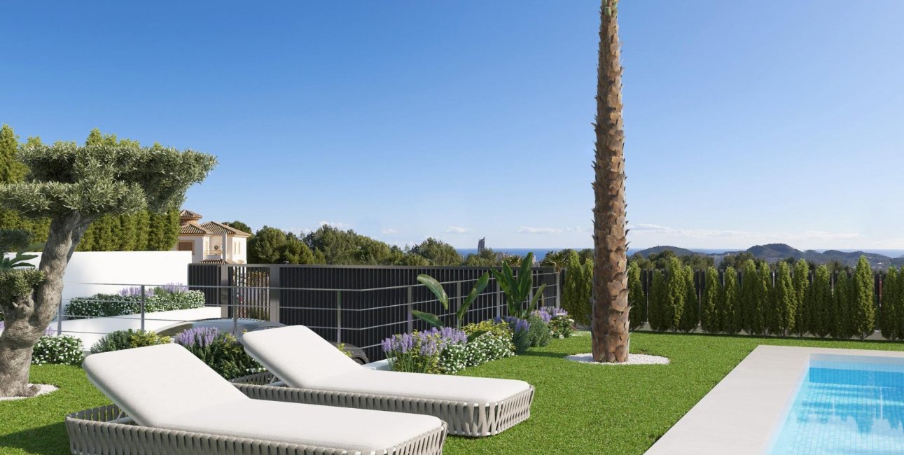 Obra nueva - Villa -
Finestrat - Sierra cortina