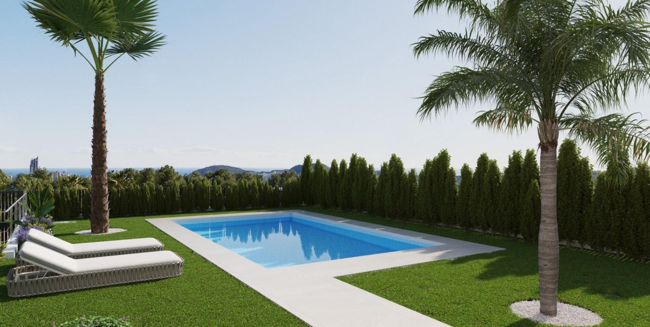 Obra nueva - Villa -
Finestrat - Sierra cortina