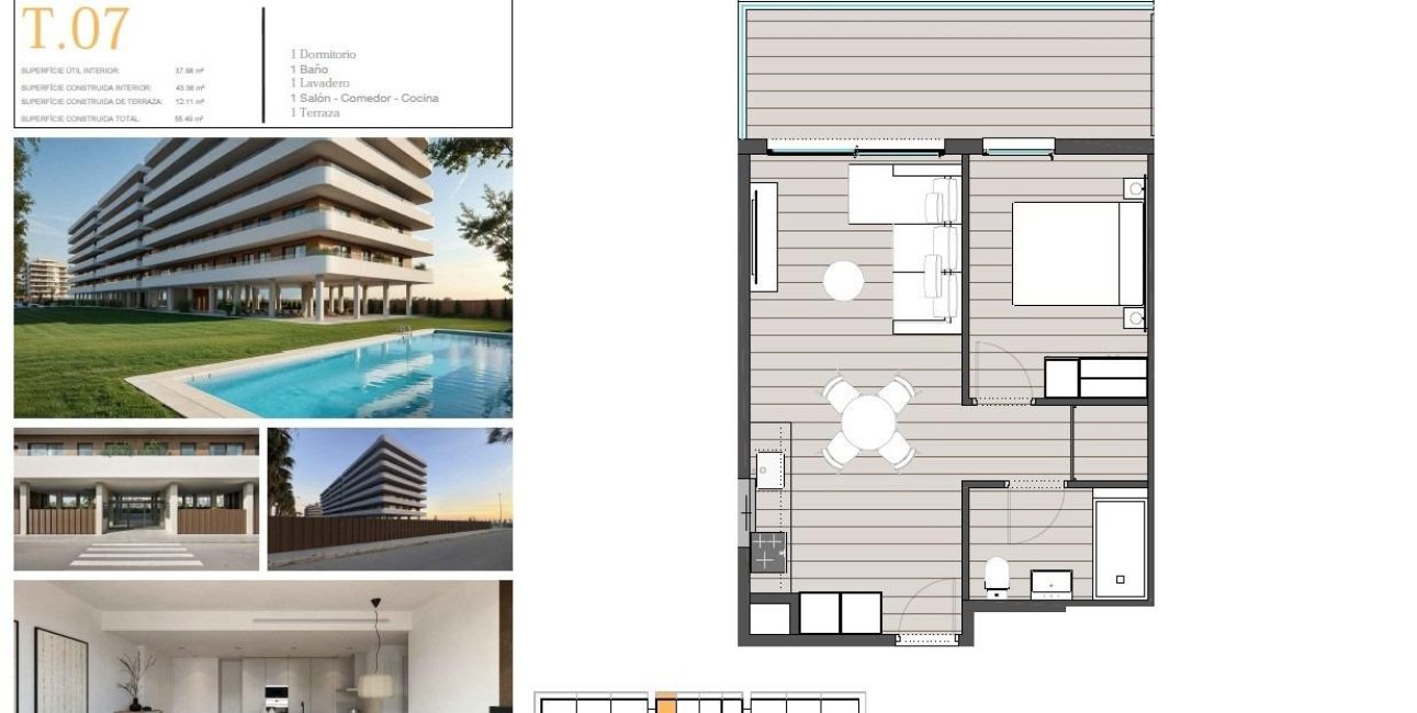 New Build - Apartment / flat -
Moncofa - Playa de Moncofa
