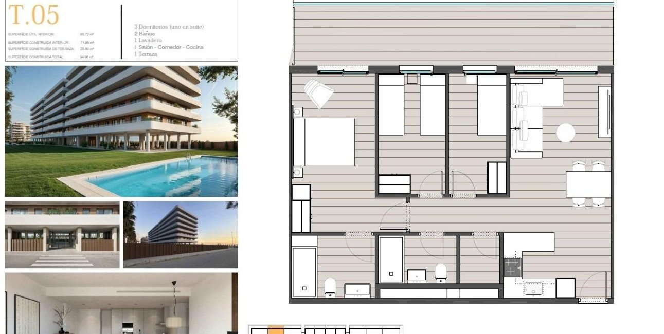 New Build - Apartment / flat -
Moncofa - Playa de Moncofa