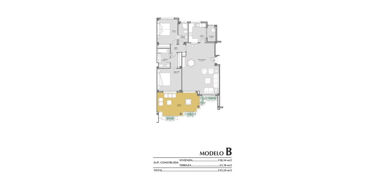 New Build - Apartment / flat -
Orihuela Costa - Lomas de Campoamor