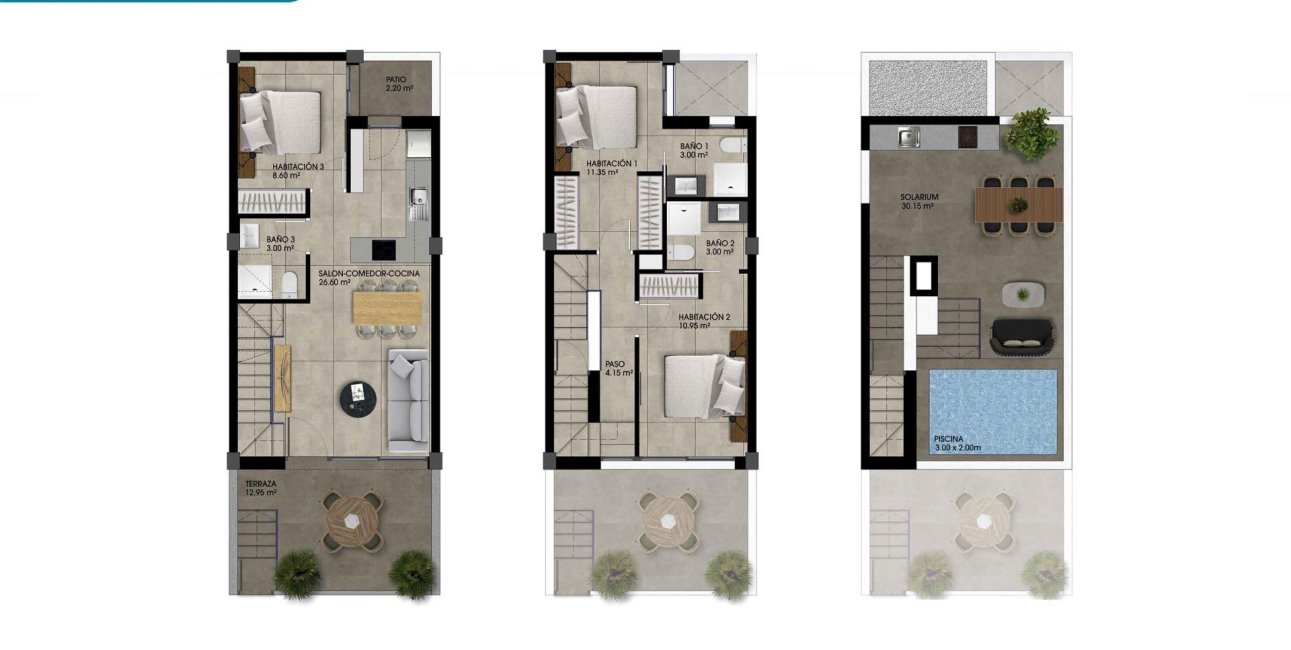 New Build - Townhouse -
Dolores - Sector 2