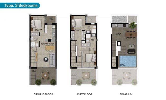 New Build - Townhouse -
Dolores - Sector 2