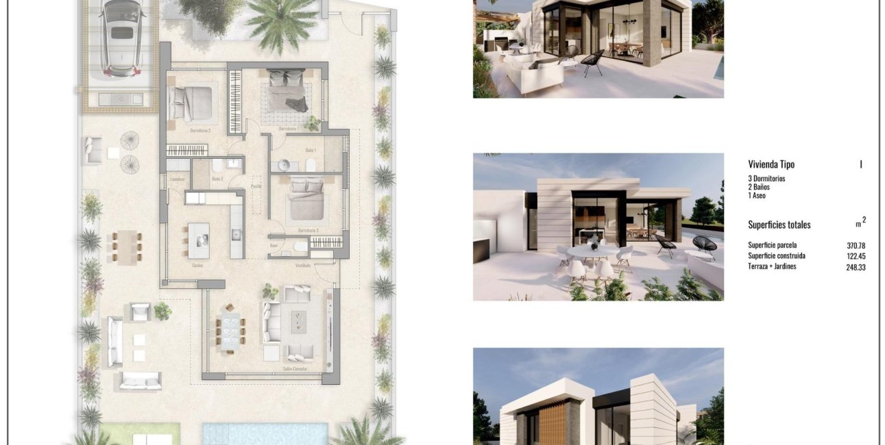 New Build - Villa -
Pilar de la Horadada - Roda Golf