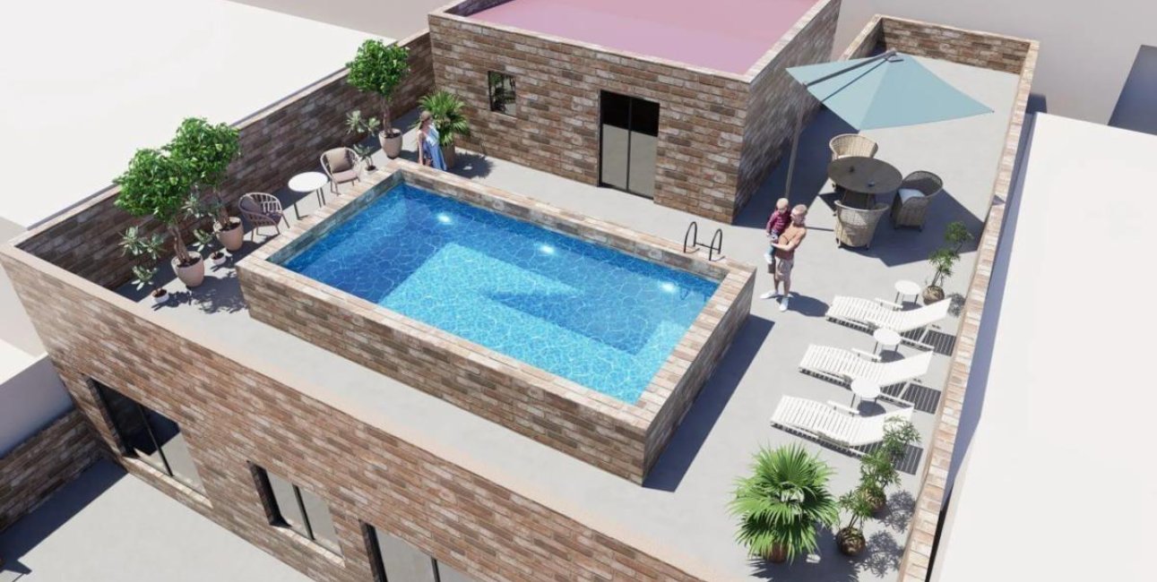 New Build - Apartment / flat -
Torrevieja - Playa El Acequión