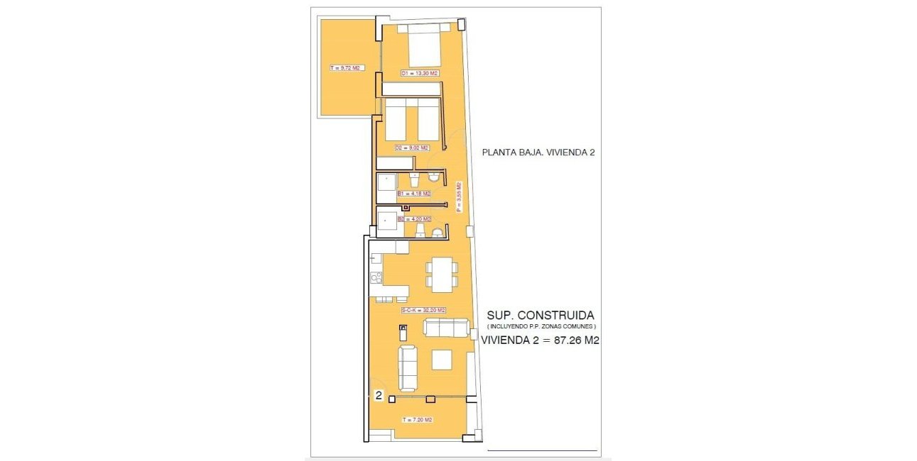 New Build - Apartment / flat -
Torrevieja - Playa El Acequión