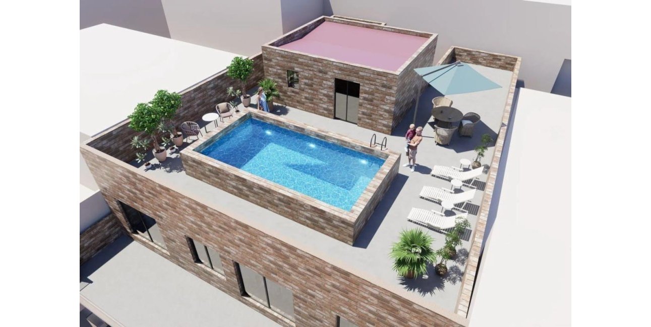 New Build - Apartment / flat -
Torrevieja - Playa El Acequión