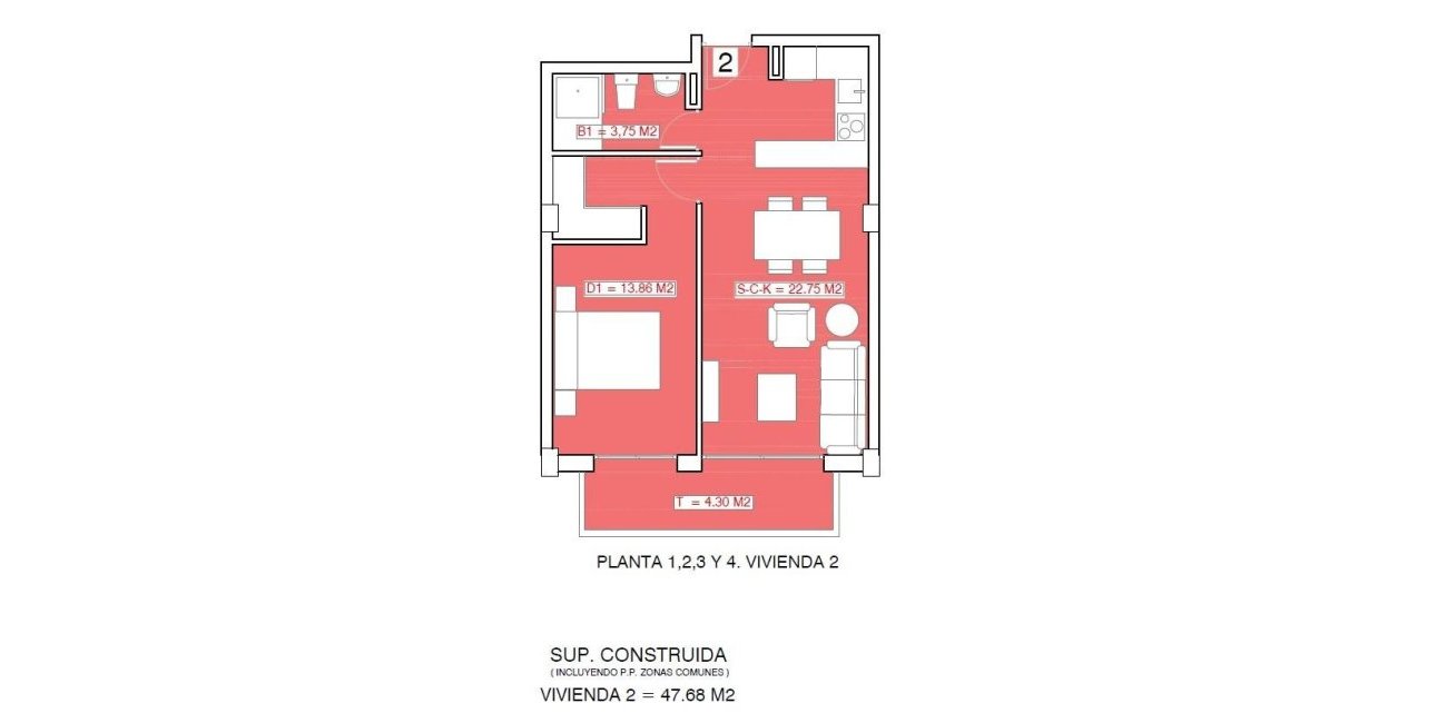 New Build - Apartment / flat -
Torrevieja - Playa El Acequión