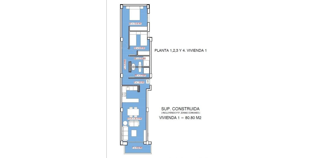 Obra nueva - Apartamento / piso -
Torrevieja - Playa El Acequión